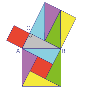 Catetos y la hipotenusa un triángulo rectángulo con | Compartir Palabra maestra